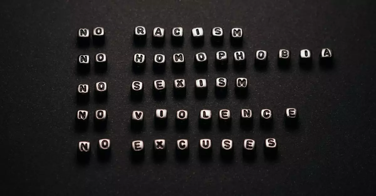 Text-on-cubes-against-racism-homophobia-sexism-violence-and-excuses
